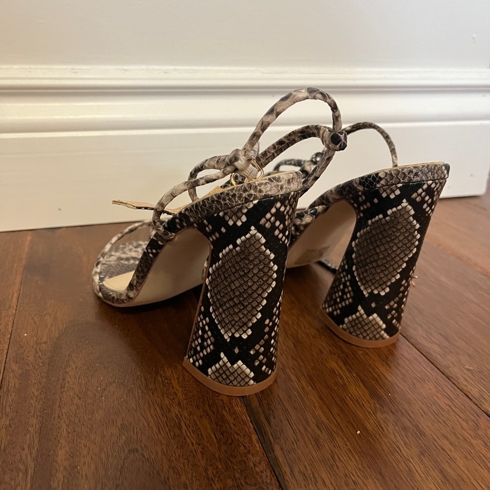 Snake Print Sandals - Picture 2 of 2